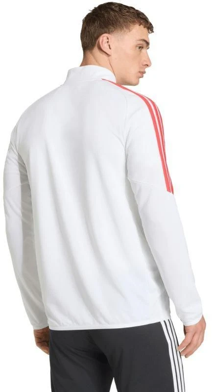 Vyriška adidas Tiro 26 League treniruočių viršutinė dalis, balta, juoda ir raudona KR0371
