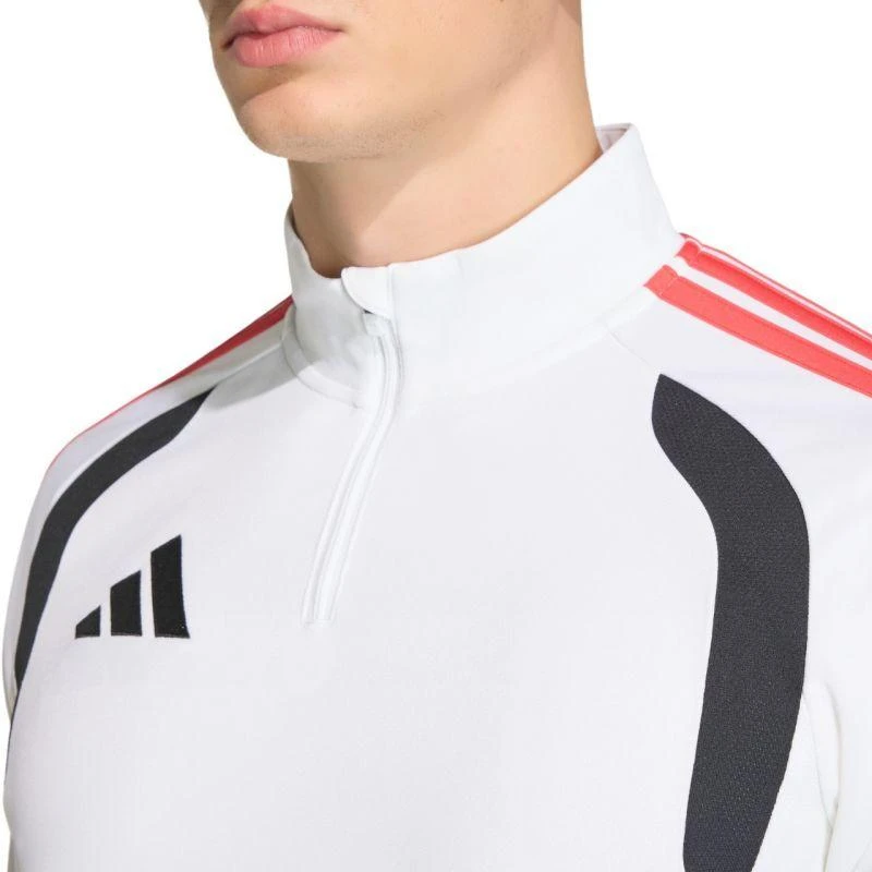 Vyriška adidas Tiro 26 League treniruočių viršutinė dalis, balta, juoda ir raudona KR0371