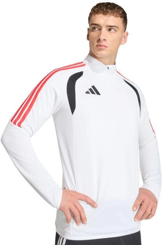 Vyriška adidas Tiro 26 League treniruočių viršutinė dalis, balta, juoda ir raudona KR0371