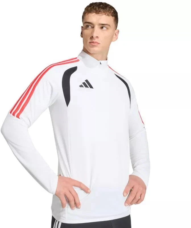 Vyriška adidas Tiro 26 League treniruočių viršutinė dalis, balta, juoda ir raudona KR0371