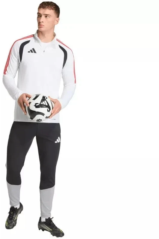 Vyriška adidas Tiro 26 League treniruočių viršutinė dalis, balta, juoda ir raudona KR0371