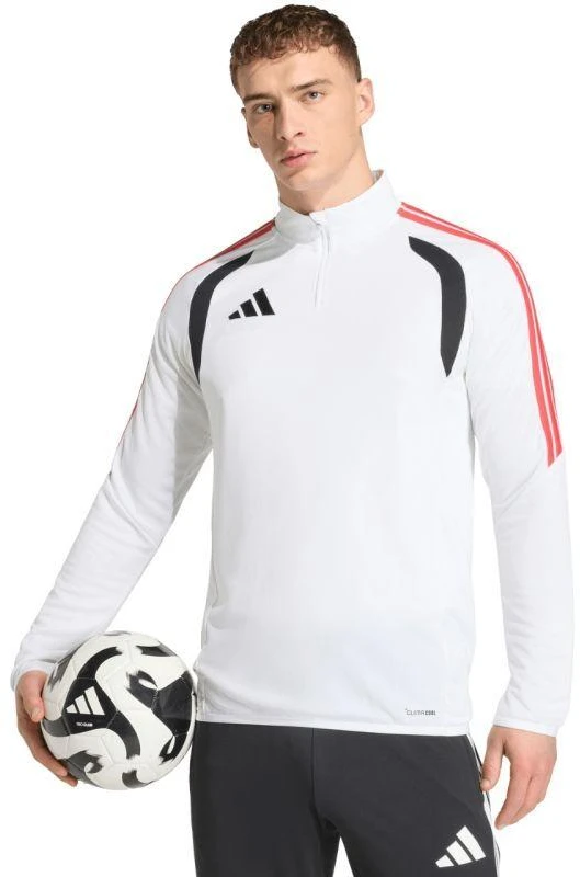 Vyriška adidas Tiro 26 League treniruočių viršutinė dalis, balta, juoda ir raudona KR0371