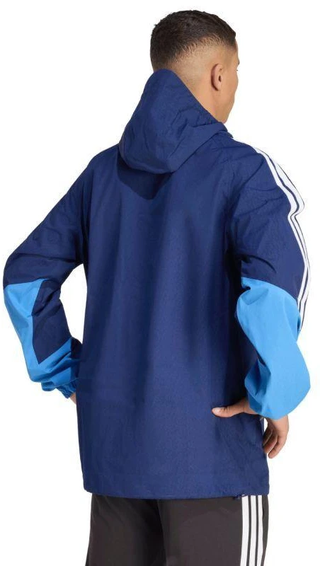 Vyriška adidas Tiro 26 lietaus striukė, tamsiai mėlyna JY8963
