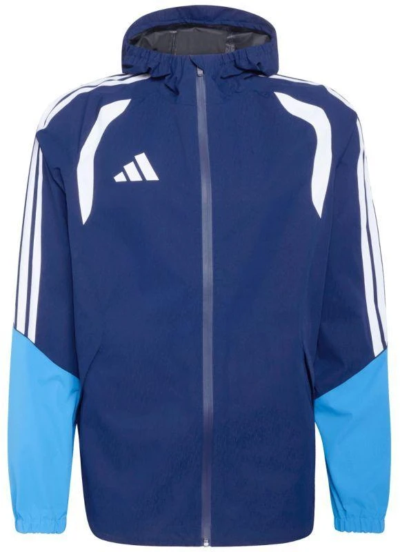Vyriška adidas Tiro 26 lietaus striukė, tamsiai mėlyna JY8963