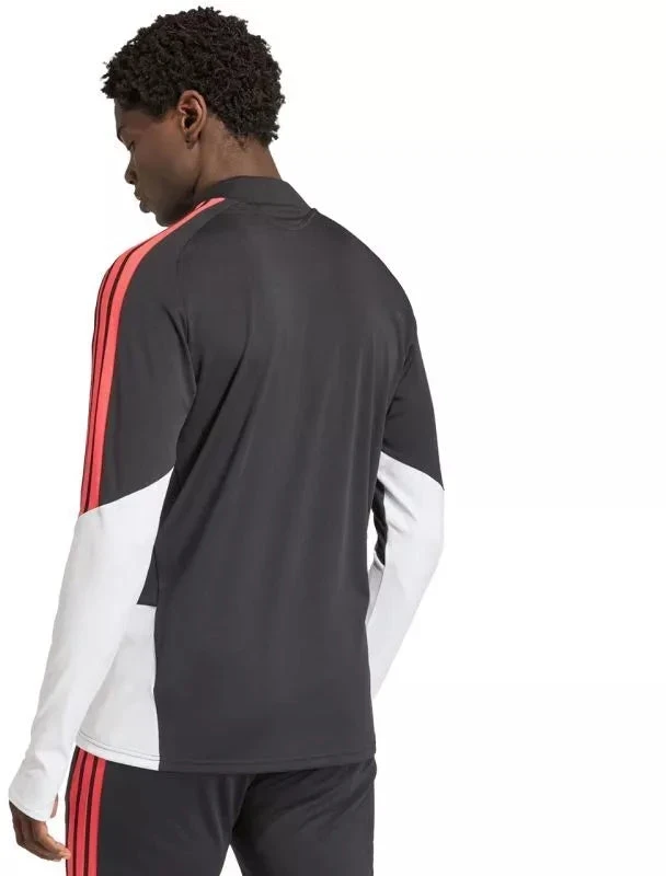 Vyriška adidas Tiro 26 Varžybų treniruočių palaidinė, juoda, balta ir raudona KA7560