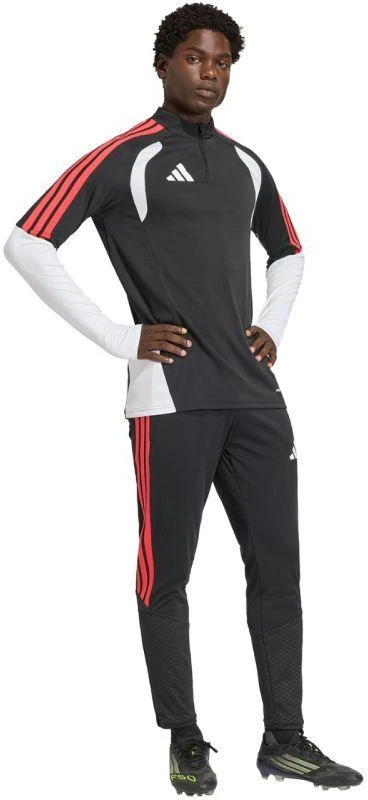 Vyriška adidas Tiro 26 Varžybų treniruočių palaidinė, juoda, balta ir raudona KA7560