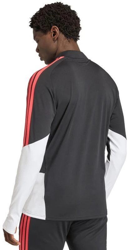 Vyriška adidas Tiro 26 Varžybų treniruočių palaidinė, juoda, balta ir raudona KA7560