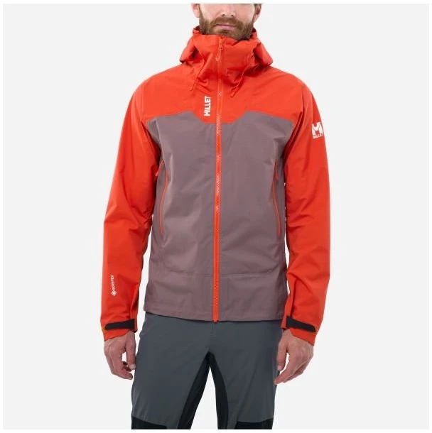 Vyriška alpinistinė striukė Millet Kamet GTX, raudona