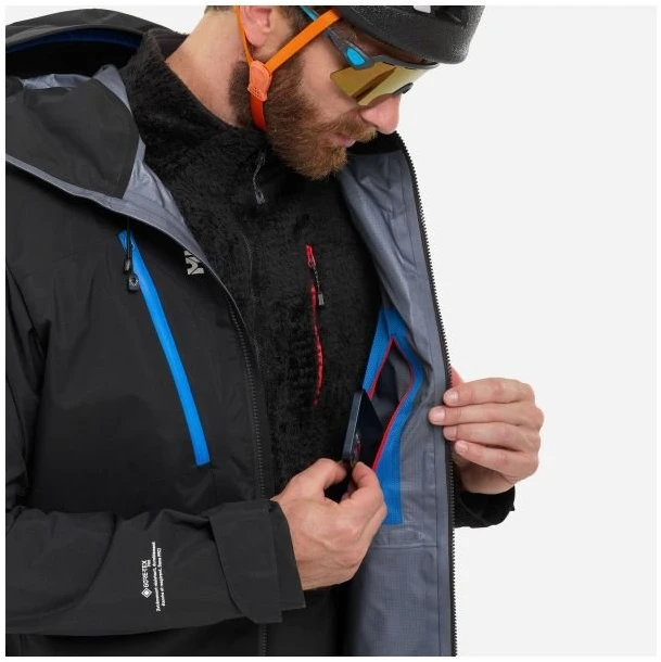 Vyriška alpinistinė striukė Millet Trilogy Icon GTX Pro, juoda