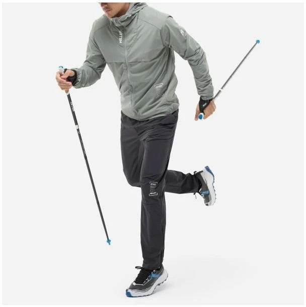 Vyriška bėgimo striukė nuo vėjo Millet Intense Windbreaker, pilka