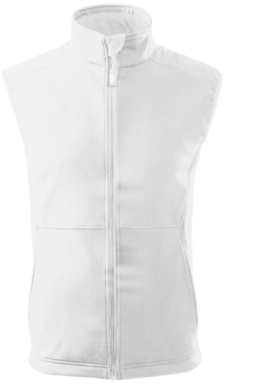 Vyriška dviejų sluoksnių softshell liemenė Adler Vision, balta