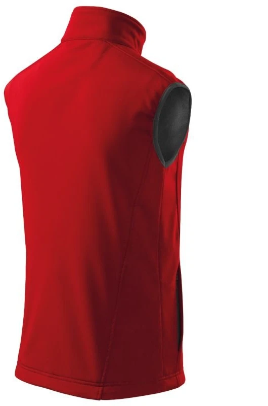 Vyriška dviejų sluoksnių softshell liemenė Adler Vision, raudona