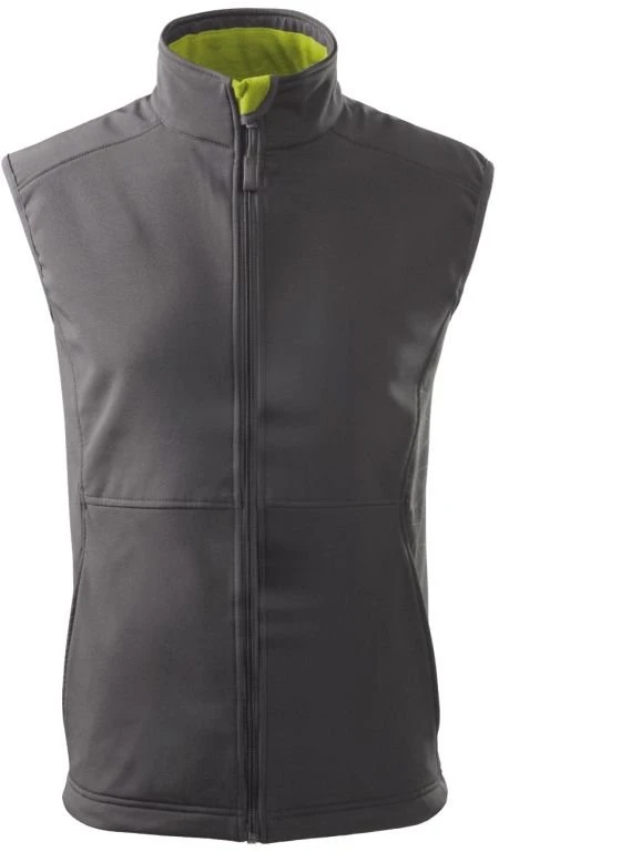 Vyriška dviejų sluoksnių softshell liemenė Adler Vision, pilka