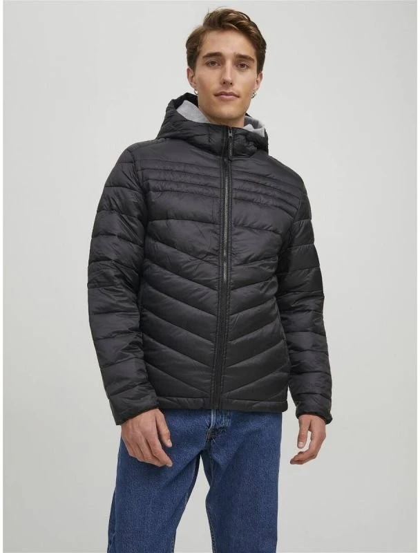 Vyriška dygsniuota striukė su gobtuvu Jack & Jones Jjehero