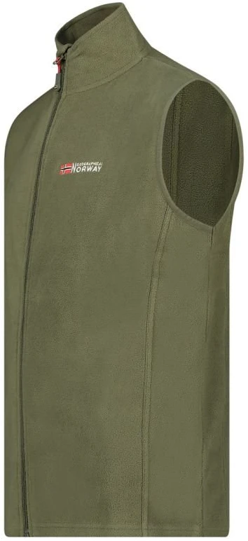 Vyriška flisinė liemenė Geographical Norway, chaki