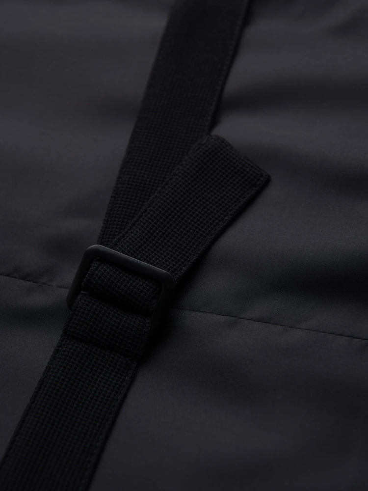 Vyriška juoda liemenė su kišenėmis