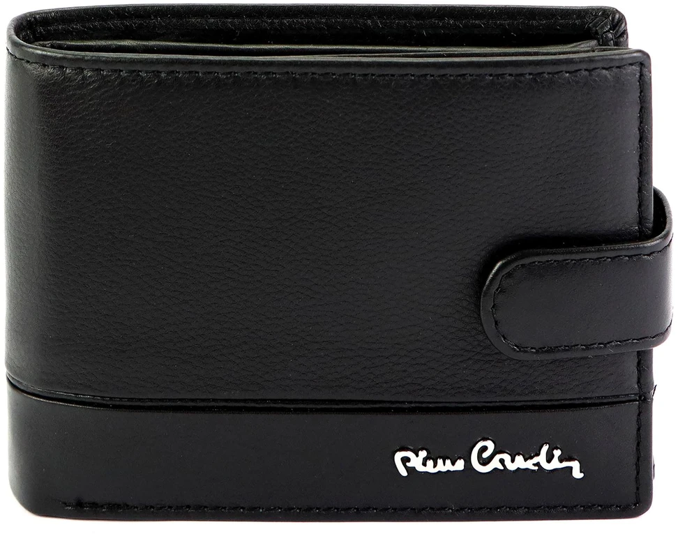 Vyriška odinė piniginė Pierre Cardin YS605 324A juoda