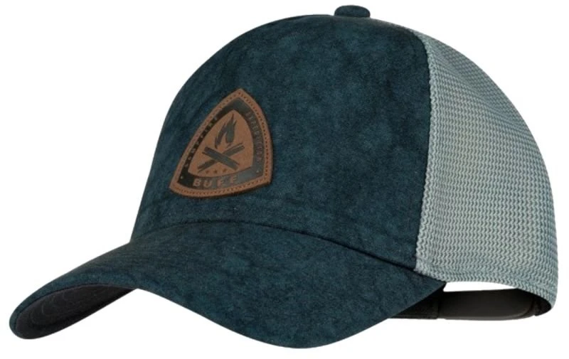 Vyriška kepurė su snapeliu Buff Trucker Cap, mėlyna