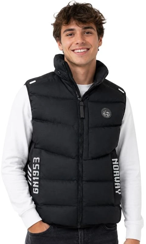 Vyriška liemenė Geographical Norway Vincennt, juoda