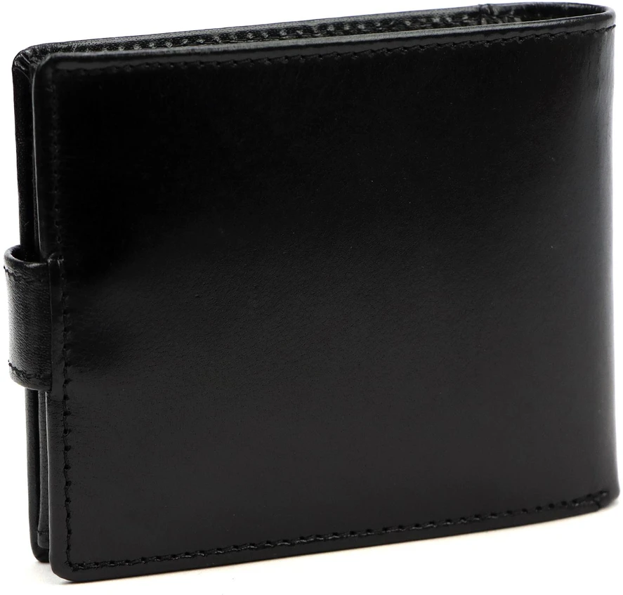 Vyriška natūralios odos piniginė Pierre Cardin YS610 324A, juoda