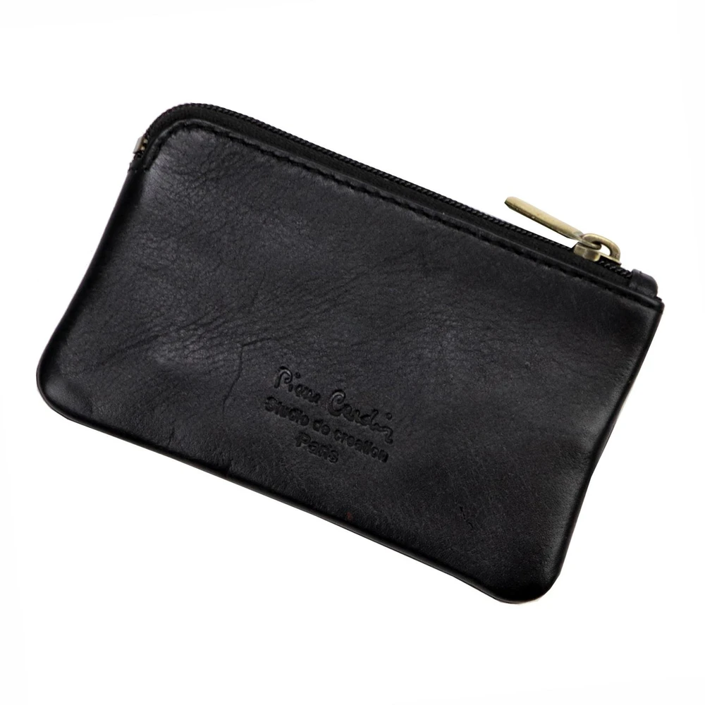 Vyriška natūralios odos piniginė Pierre Cardin, 11 × 6,5 cm