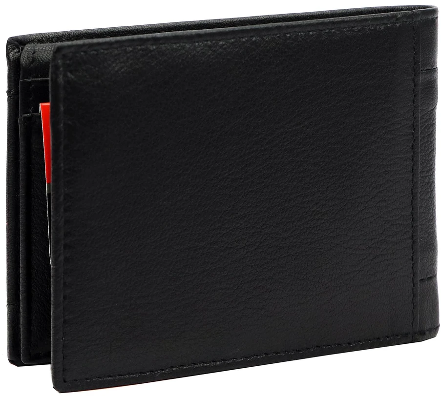 Vyriška natūralios odos piniginė Pierre Cardin TILAK83 8806, juoda