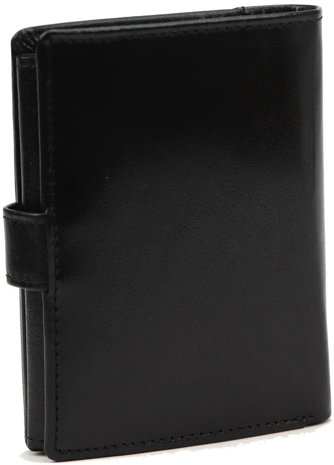 Vyriška natūralios odos piniginė Pierre Cardin YS610 326A, juoda
