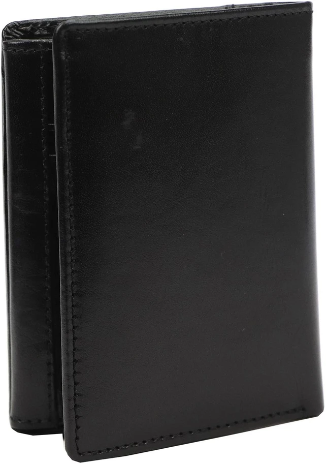 Vyriška natūralios odos piniginė Pierre Cardin YS610 326, juoda