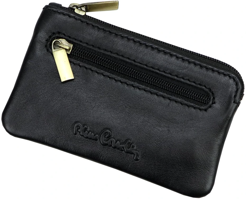 Vyriška natūralios odos piniginė Pierre Cardin, 11 × 6,5 cm