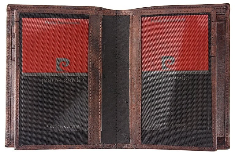 Vyriška natūralios odos piniginė Pierre Cardin