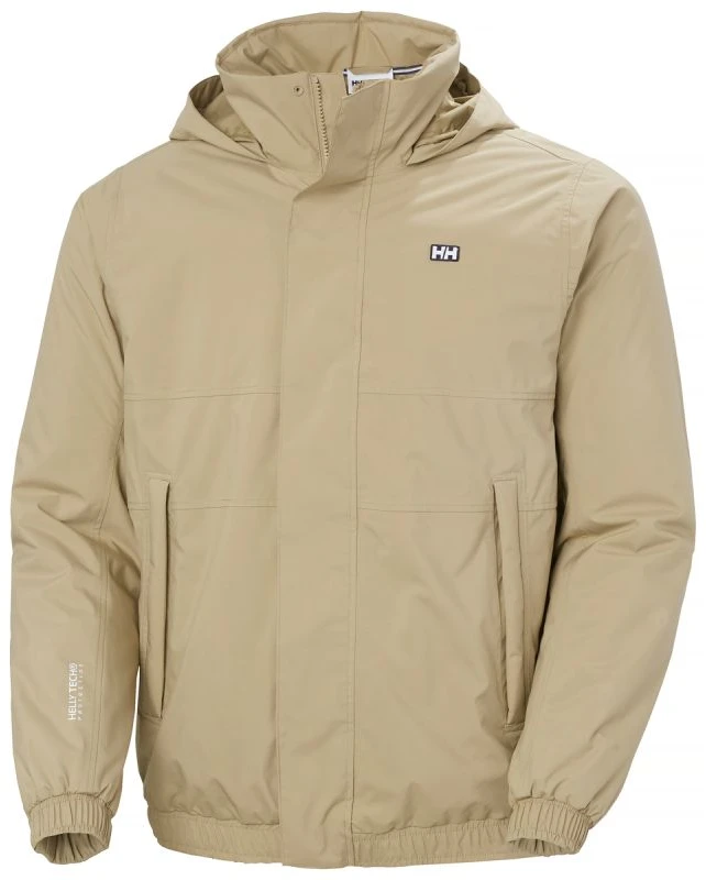 Vyriška neperšlampama striukė Helly Hansen Smogen Insulated Rain Jacket, smėlio spalvos