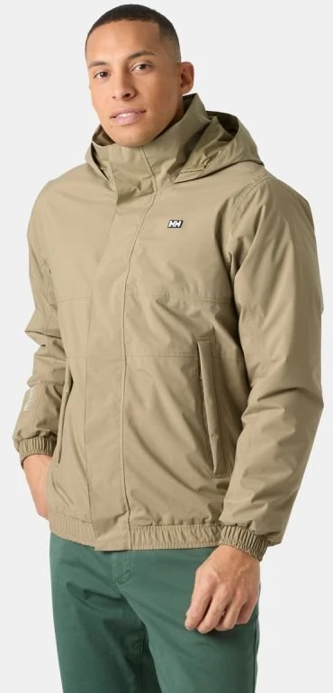 Vyriška neperšlampama striukė Helly Hansen Smogen Insulated Rain Jacket, smėlio spalvos