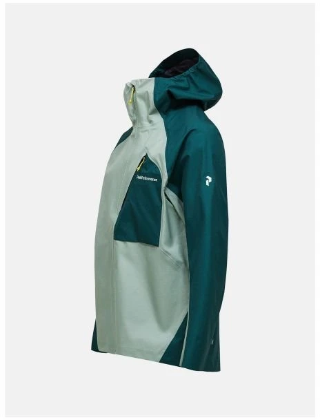 Vyriška neperšlampama striukė Peak Performance HIPE 3L, žalia