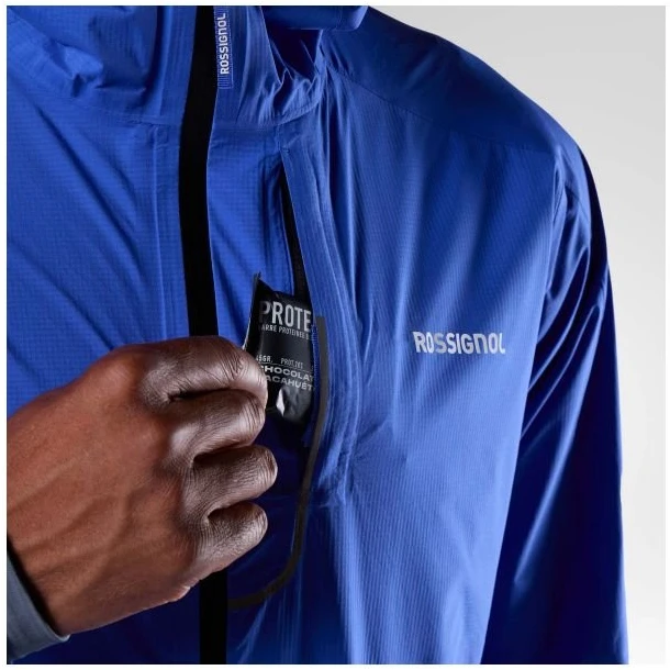 Vyriška neperšlampama striukė Rossignol Rainproof 2.5L, mėlyna