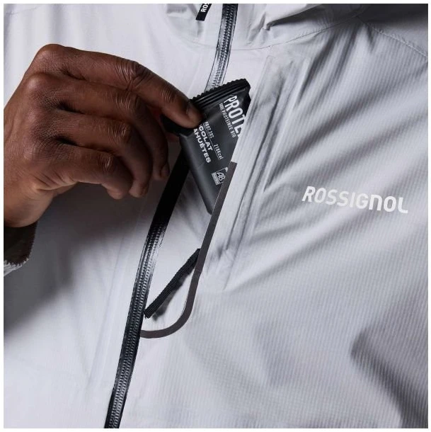 Vyriška neperšlampama striukė Rossignol Rainproof 2.5L, pilka