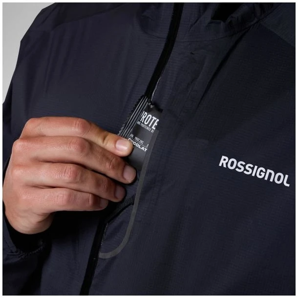 Vyriška neperšlampama striukė Rossignol Rainproof 2.5L, juoda