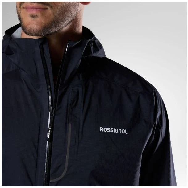 Vyriška neperšlampama striukė Rossignol Rainproof 2.5L, juoda