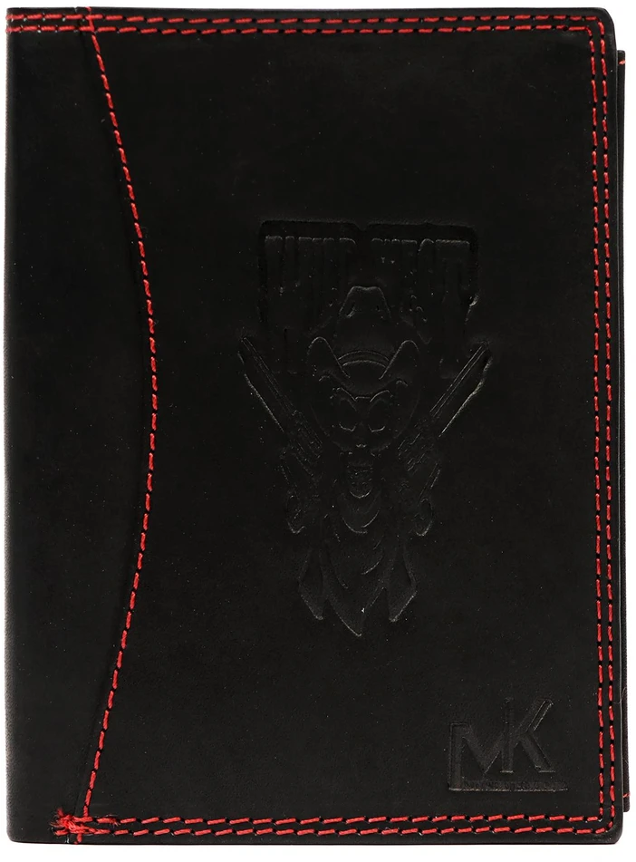 Skórzany męski portfel Money Kepper CDD 5601 WILD WEST