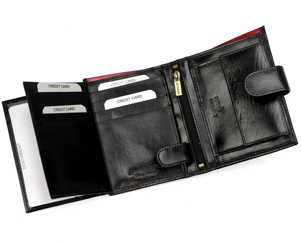 Rovicky N4L-RVT-2 RFID odinė vyriška piniginė