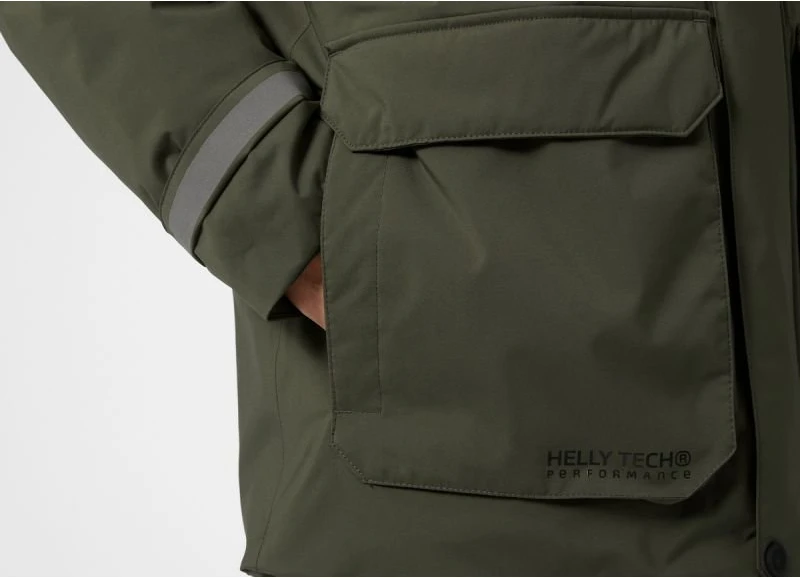 Vyriška pašiltinta parka Helly Hansen Reine Parka, žalia