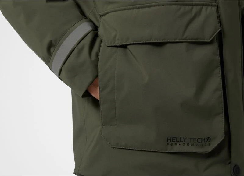 Vyriška pašiltinta parka Helly Hansen Reine Parka, žalia