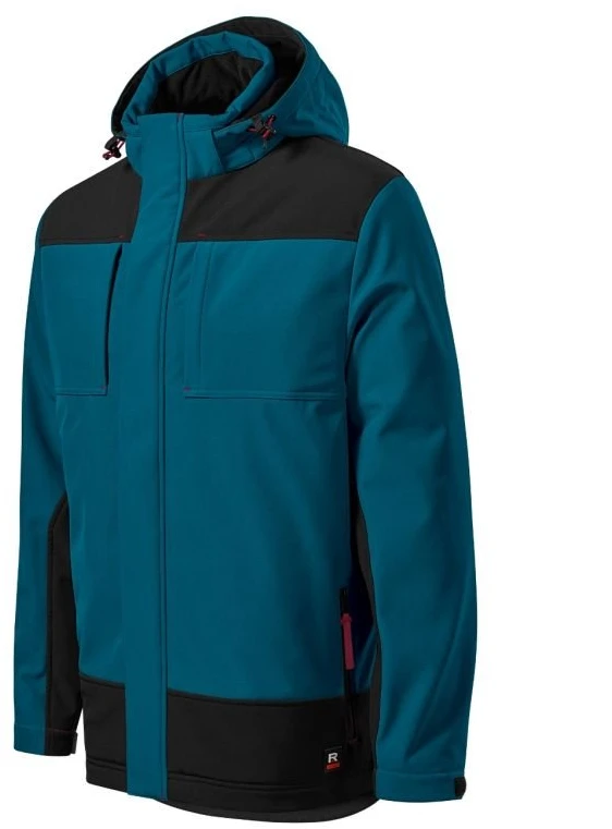 Vyriška pašiltinta softshell striukė Rimeck Vertex, mėlyna