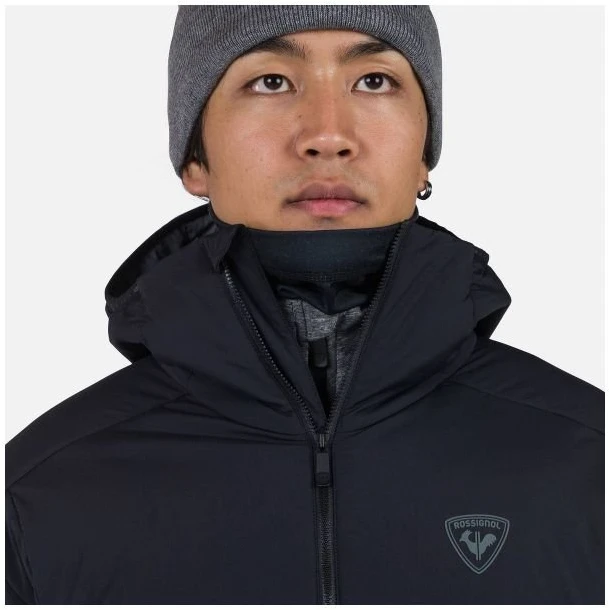 Vyriška pašiltinta striukė Rossignol Opside Warm, juoda