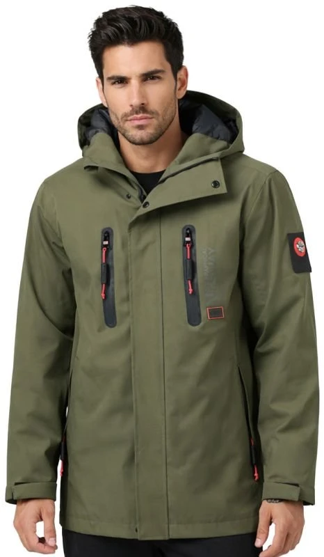 Vyriška pereinamojo sezono striukė Geographical Norway Ayoube, chaki