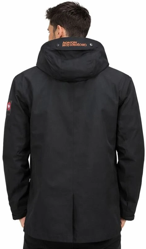 Vyriška pereinamojo sezono striukė Geographical Norway, juoda
