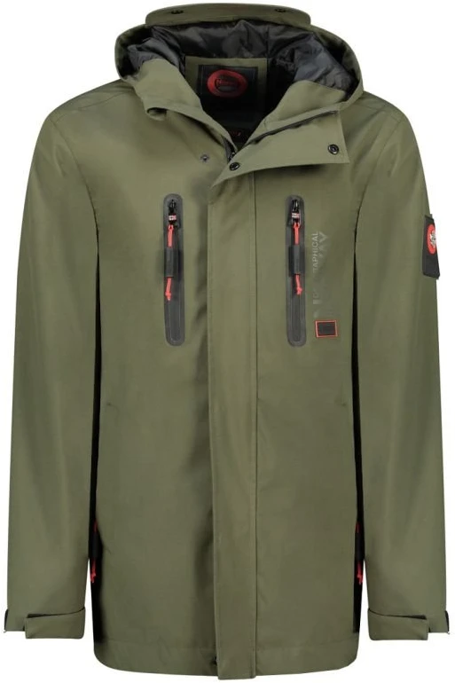 Vyriška pereinamojo sezono striukė Geographical Norway Ayoube, chaki