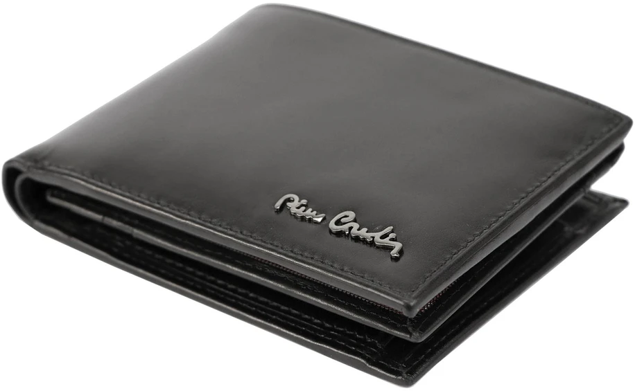 Natūralios odos vyriška piniginė Pierre Cardin TILAK51 8806, juoda