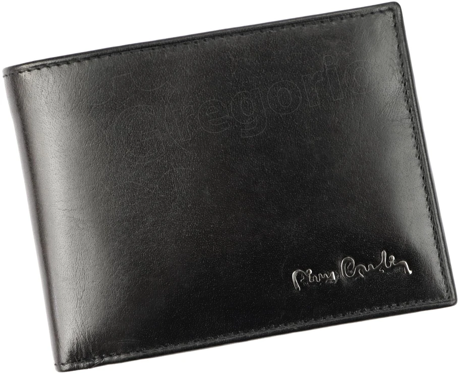 Natūralios odos vyriška piniginė Pierre Cardin TILAK51 8806, juoda