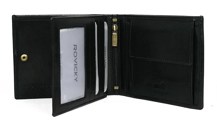 Vyriška piniginė Rovicky N01-RVTP RFID