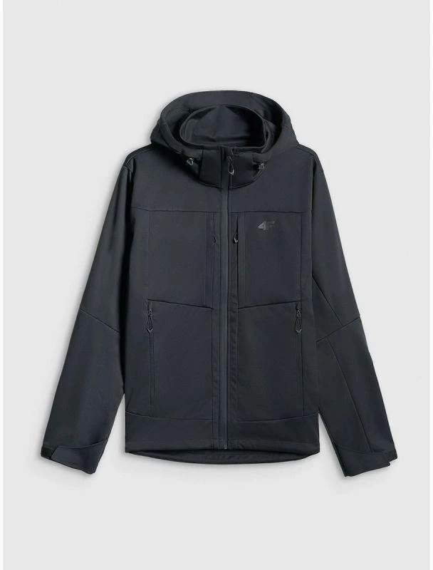 Vyriška „softshell“ striukė 4F 4FWSS26TSOFM563-20S su vėjui atsparia 8000 membrana